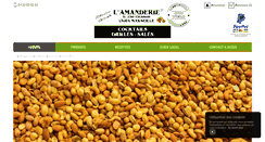 Desktop Screenshot of lamanderie.com